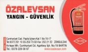 Özalevsan Yangın Ve Güvenlik Sistemleri