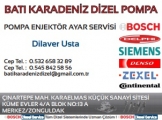 Batı Karadeniz Dizel Pompa